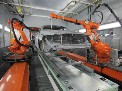 ABB robot maintenance oil change process