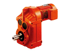 Guomao parallel shaft helical gear reducer GF