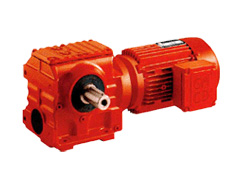 Guomao helical gear worm gear reducer GS